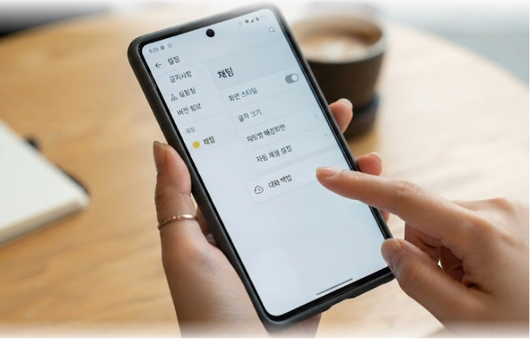 카카오톡 대화 백업 방법과 스마트폰 교체 전 필수 준비사항